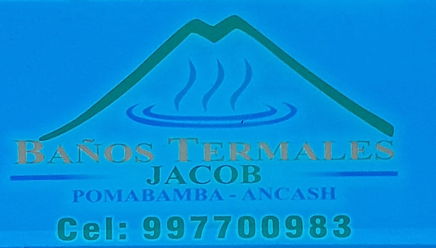 business card of hot springs