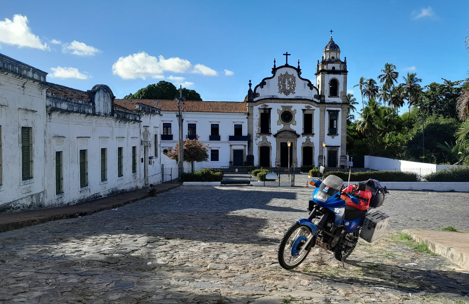 old colonial monastery