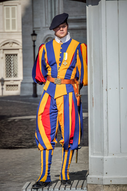 Vatican City guard