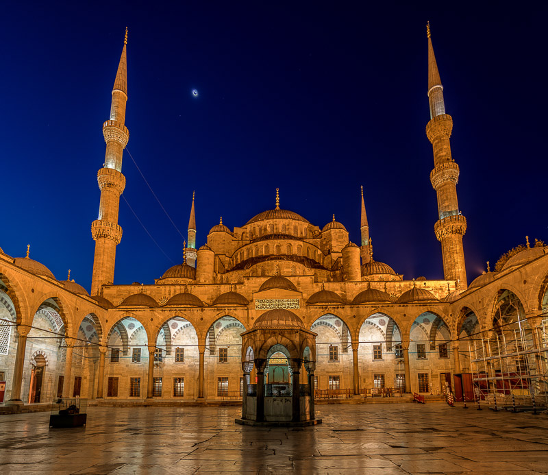 Blue Mosque at dawn